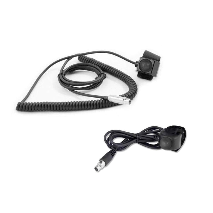 Rugged Radios PTT-VM2-SC Velcro Mount Push to Talk (PTT) Buttons for Intercoms - Passenger PTT - Straight Cord