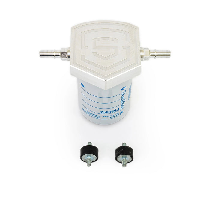 S&S Diesel CP4-6.7F-BP-G2.1-FHU CP4 Disaster Prevention Filter Head